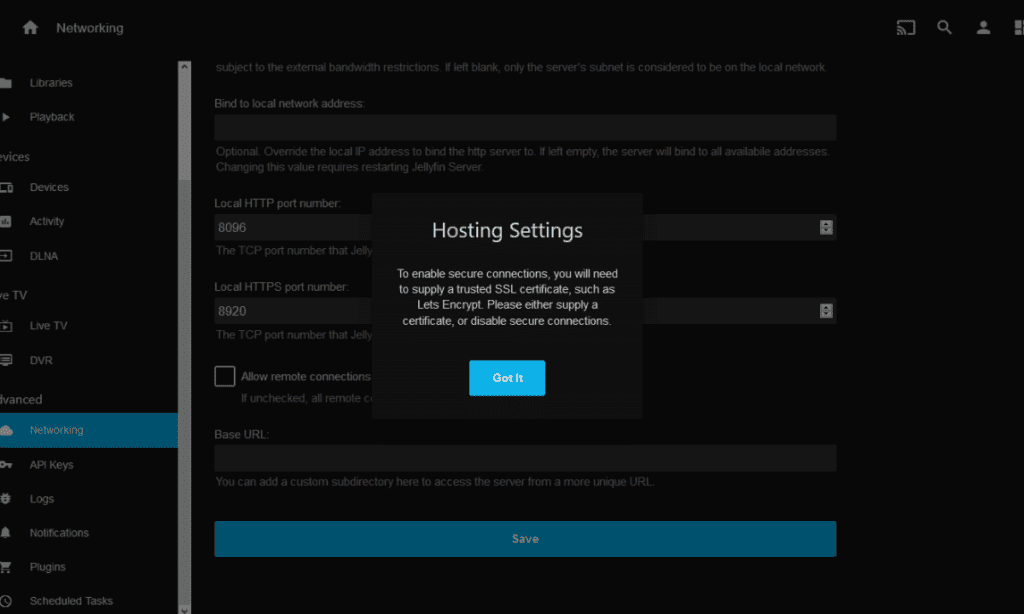How to Access Jellyfin From Another Network