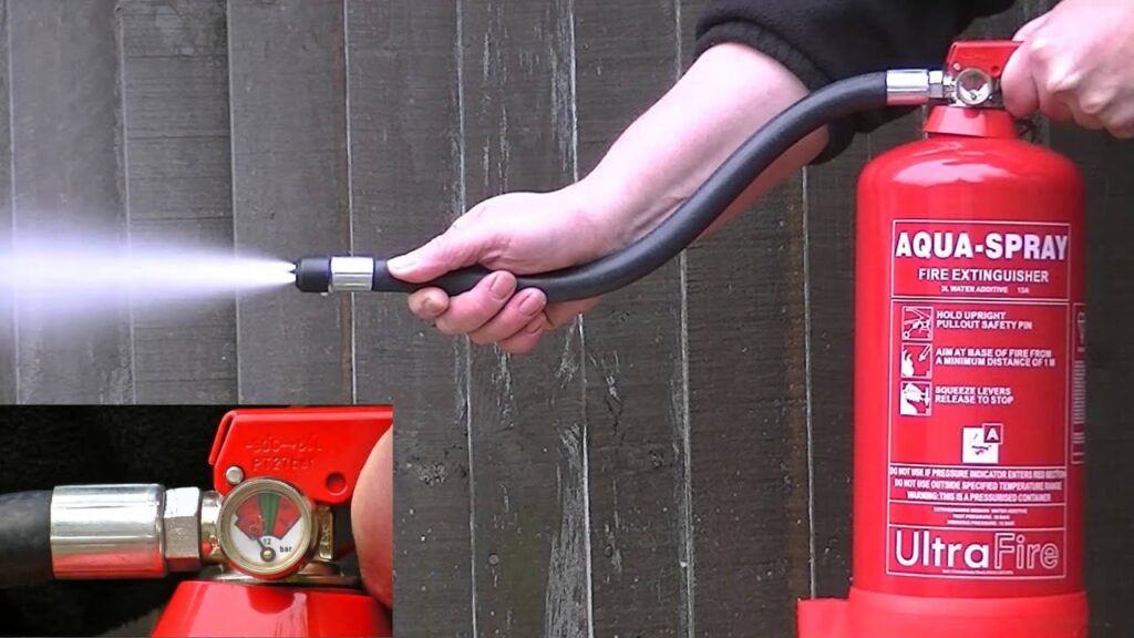 Water Fire Extinguishers Work