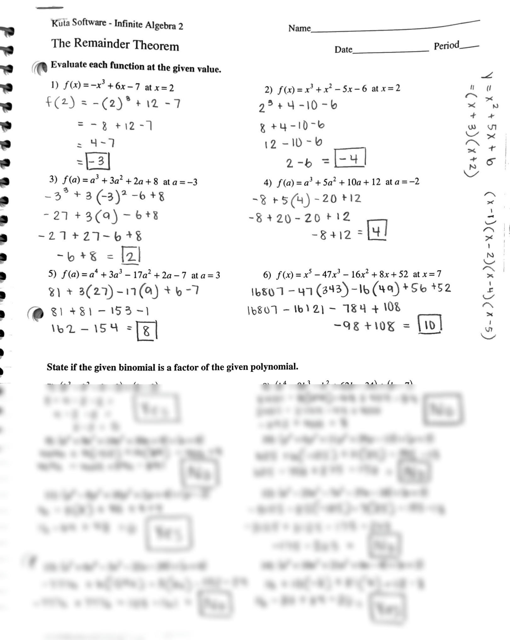 Kuta Software Infinite Algebra 2