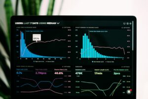 Project management software dashboard