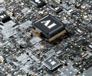 Artificial intelligence and prompt engineering concept