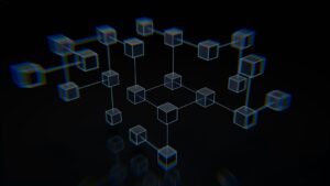 Blockchain network and connected digital blocks