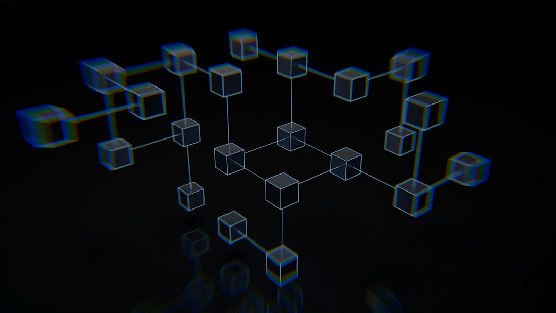 Blockchain network and connected digital blocks